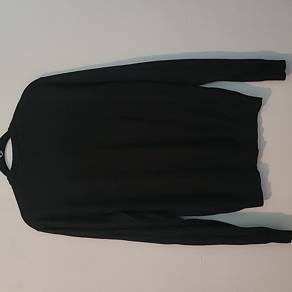 Travis Matthew Merino Wool V-neck Long Sleeves Black Sweater Men's L Casual Fall - Picture 7 of 14